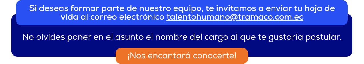 Trabaja con nosotros